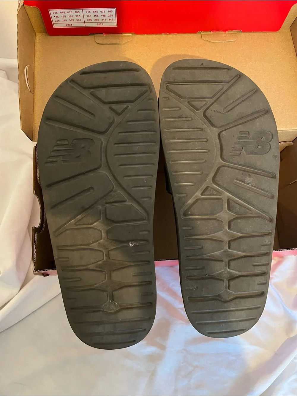 New Balance Men’s Dark Olive Slide Sandals